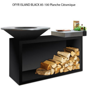 OFYR ISLAND BLACK 85-100 Planche céramique