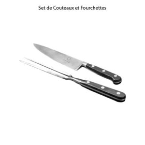 Set de couteaux et fourchettes