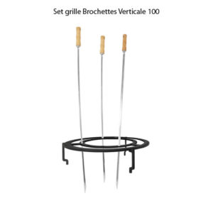 Set grille Brochettes Verticale 100